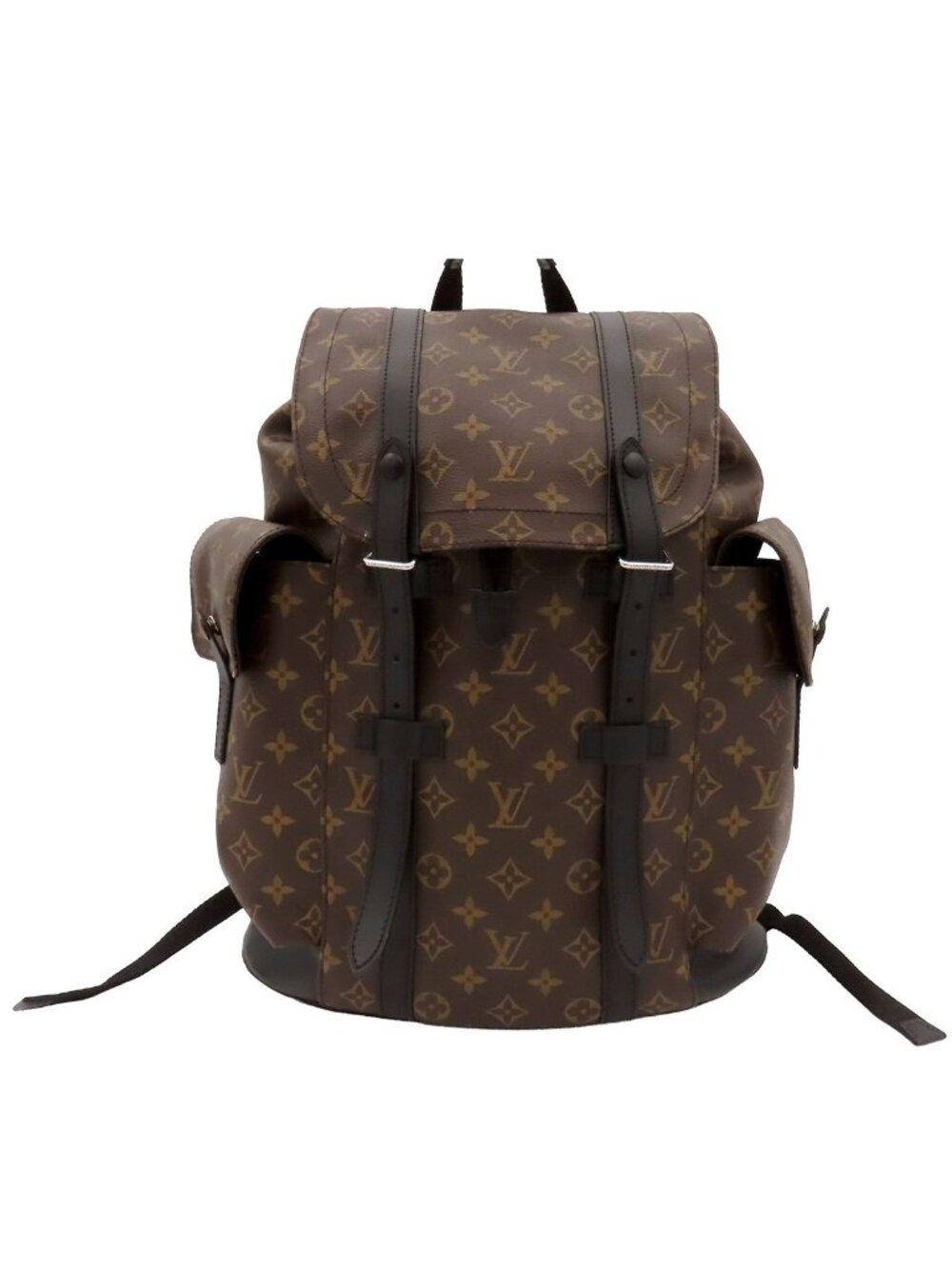 Louis Vuitton Christopher MM Brown Monogram Macassar Backpack